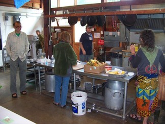 Kitchen, Arnot Forest Camp, NY.