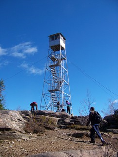 Hadley Fire Tower Hike 2, NY.