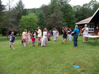 Ithaca Dance Camp, Arnot Forest, NY.
