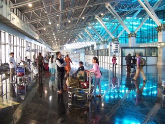Aurangabad Airport Terminal, India.