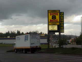 Super 8 Motel, Port Angeles, WA.