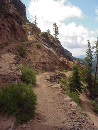 Crater Lake Garfield Peak Trail.
