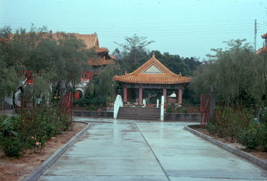 Mantao temple gate.