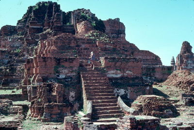 Ayuthaya ruins.