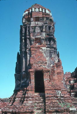 Ayuthaya ruins.