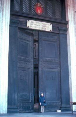 Roman Pantheon Doors.