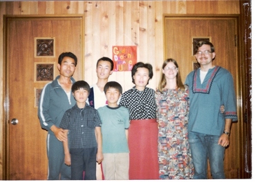 Mr. Chai, Mrs. Shin, family, Barbara, and Brian.