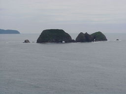 Cape Meares Lighthouse, Three Arch Rocks.