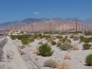 Wind Turbines, Southern California.
