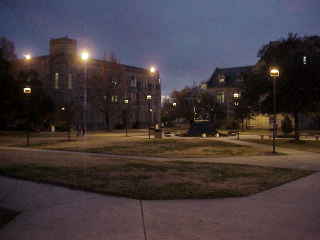 Xavier University Courtyard.