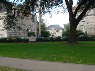 Entrance to Tulane University.