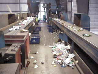 Two Mixed Recyclables Sorting Lines.