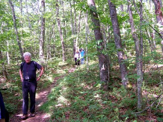 War Spur Loop, SUUSI 2010, Mountain Lake Wilderness, VA.