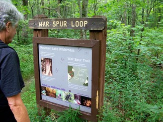 War Spur Loop, SUUSI 2010, Mountain Lake Wilderness, VA.