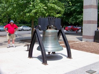 Copy of Liberty Bell, Raleigh, NC.