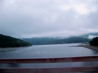 Pepacton Reservoir from Rt 30, Delaware County, NY.