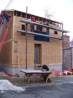 Stephen Street Build, Southend Albany, NY.