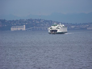 Ferry to Seattle, WA.