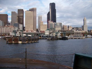 Ferry to Seattle, WA.