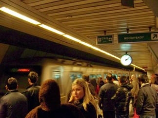 Istanbul Subway.