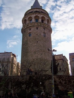 Galata Tower, Taksim, Turkey.