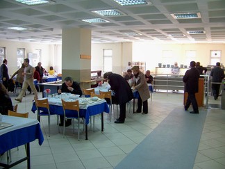 Marmara University Dining Hall.