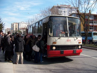 Older Municipal Bus.