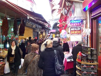 Eminonu Spice Bazaar, Turkey.