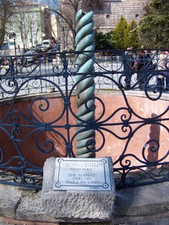 Hippodrome Obelisk, Istanbul, Turkey.