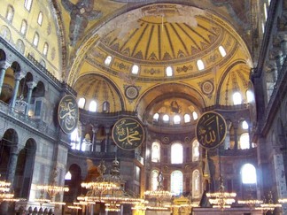 Haga Sophia, Istanbul, Turkey.