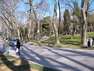 Gulhane Park, Istanbul, Turkey.