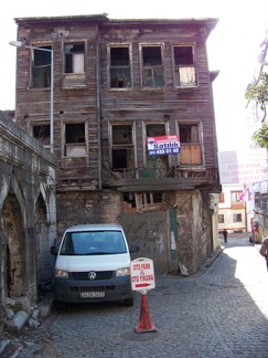 Abandoned House, Istanbul, Turkey.