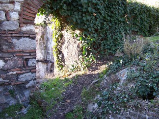 Ruins in Istanbul, Turkey.