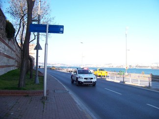 Coastal Highway, Istanbul, Turkey.