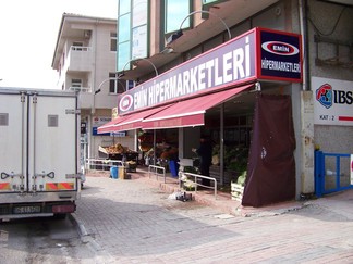 Emin Supermarket, Istanbul, Turkey.