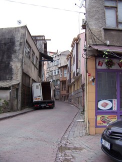 Fatih local streets, Istanbul, Turkey.