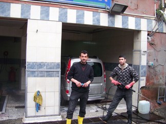Fatih local streets, Istanbul, Turkey.