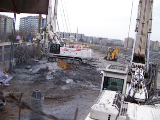 emaar work site, Istanbul, Turkey.