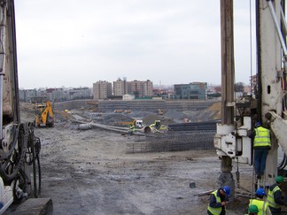 emaar work site, Istanbul, Turkey.
