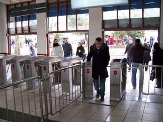 Uskudar Ferry Terminal.