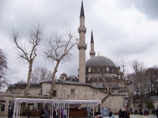 Eyup Sultan Mosque.