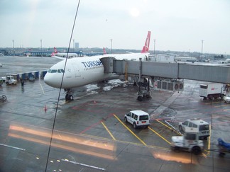 Turkish Airlines A340 Aerobus.