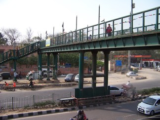 Pedestrian Bridge from Tibetan Camp.
