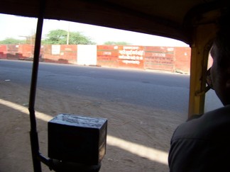 Rickshaw Ride, Delphi, India.