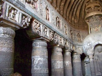 Ajanta Caves, India.