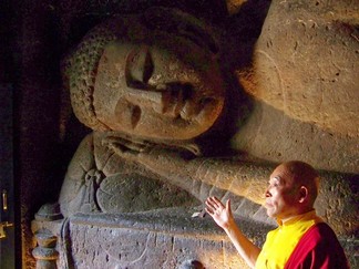 Lamala and Reclining Buddha.