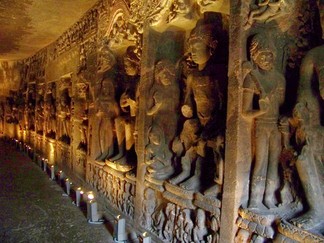 Ajanta Caves, India.