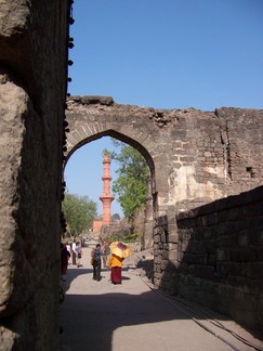 Daulatabad Fort, India.