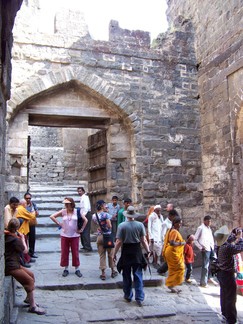 Daulatabad Fort, India.