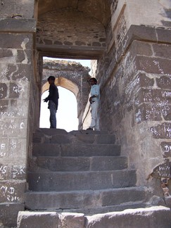 Daulatabad Fort, India.